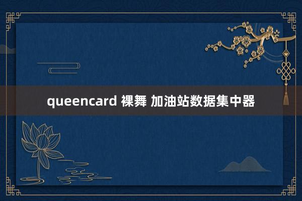 queencard 裸舞 加油站数据集中器